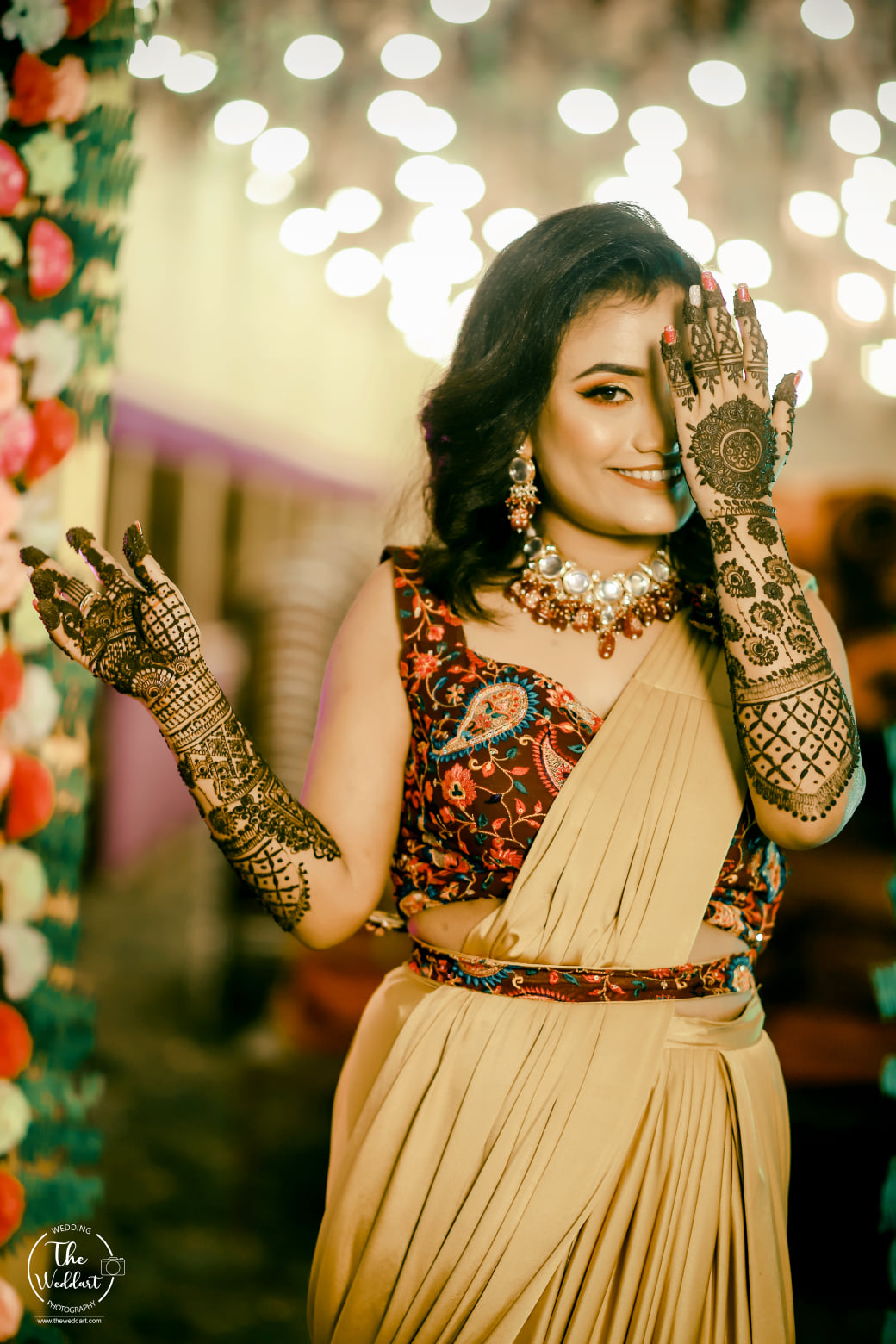 Mehndi outfits hotsell for indian brides